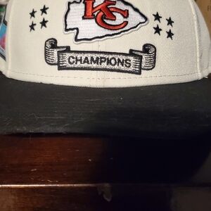 New Era Kansas City Champions Black and White Hat